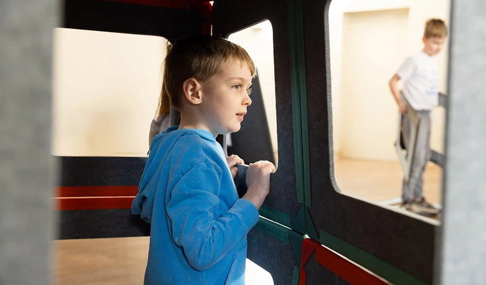 Windows and Doors add on pack life size fort building kit for kids by Superspace